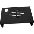 Mattes Monitorstaender fuer Homeoffice aus Stahl