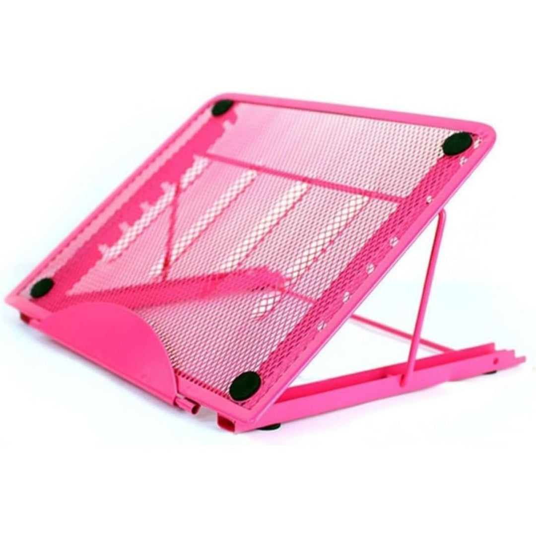 Robustes Laptopstaender fuer Homeoffice aus Stahl